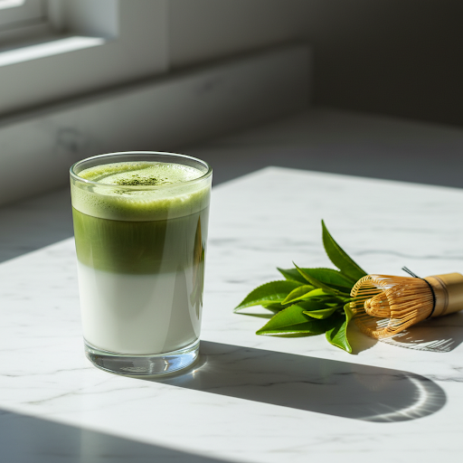 Matcha latte y beneficios para la salud